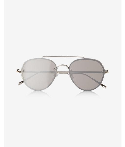Express Shiny Brow Bar Aviator