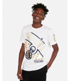 Express Mens New Orleans Pelicans Nba Crew Neck Foil Graphic Tee