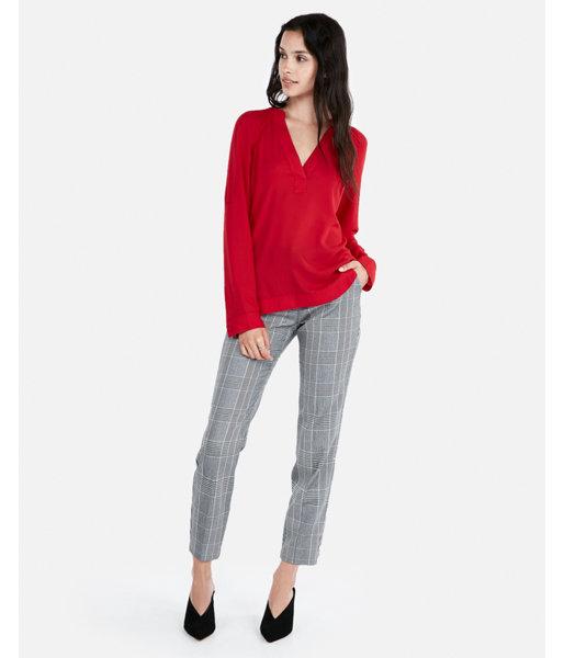 Express Womens Smocked Chelsea Popover