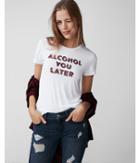 Express Womens Alcohol You Later Graphic Tee