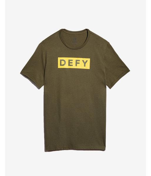 Express Mens Defy Crew Neck Graphic Tee