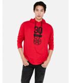 Express Mens Brand That Unites Long Sleeve Graphic Hoodie