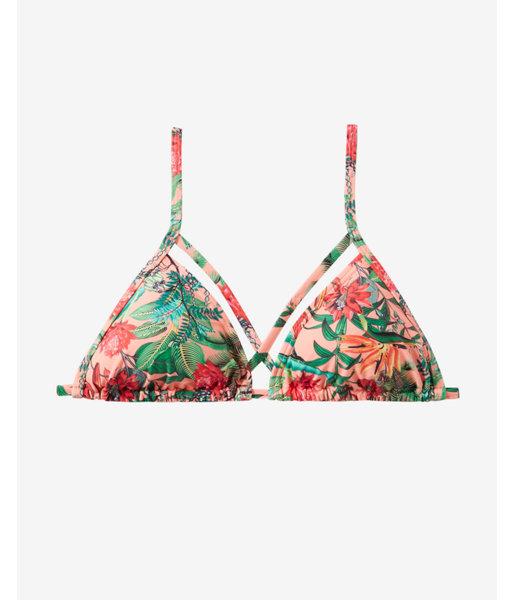 Express Printed Strappy Adjustable Triangle Bikini
