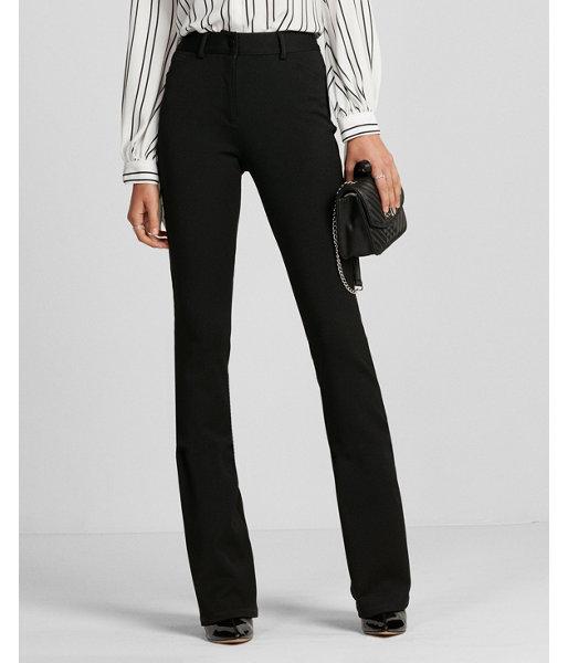 Express High Waisted Performance Stretch Flare Pant