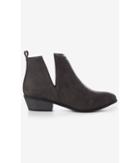 Express Women's Shoes Gray Notched