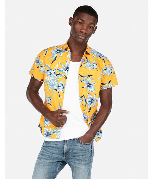Express Mens Floral Short
