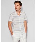 Express Mens Classic Stripe Short Sleeve Cotton