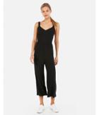 Express Womens Strappy Back Culotte Jumpsuit