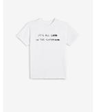 Express Womens Cleo Wade X Karla It's All Good Graphic Crew Neck Tee