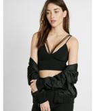Express Womens Strappy Cropped Top