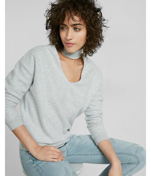 Express Womens Express One Eleven Deep V Choker