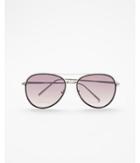 Express Mens Black Rim Aviator