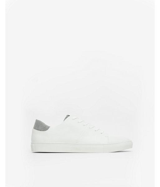 Express Mens Chambray Trim Low Top