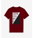 Express Mens Express Nyc Block Graphic Crew Neck Tee