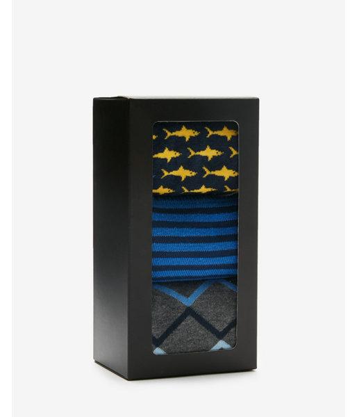 Express Mens 3 Pack Mini Shark Dress