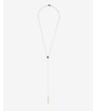 Express Womens Ball Chain Stick Y Necklace