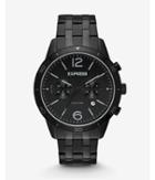 Express Mens Black Multi-function Bracelet Watch