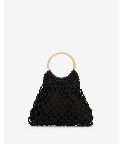 Express Womens Crochet O-ring Tote