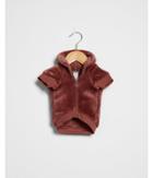 Express Womens Cozy Velour Dog Hoodie