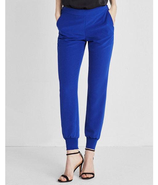 Express Womens Soft Twill Dressy Jogger Pant