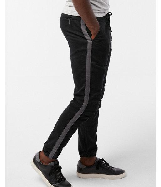 Express Mens Contrast Stripe Jogger Pant