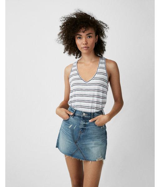 Express Womens Express One Eleven Striped Easy Tank