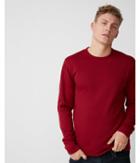 Express Mens Supersoft Vintage Fleece Solid Crew Neck