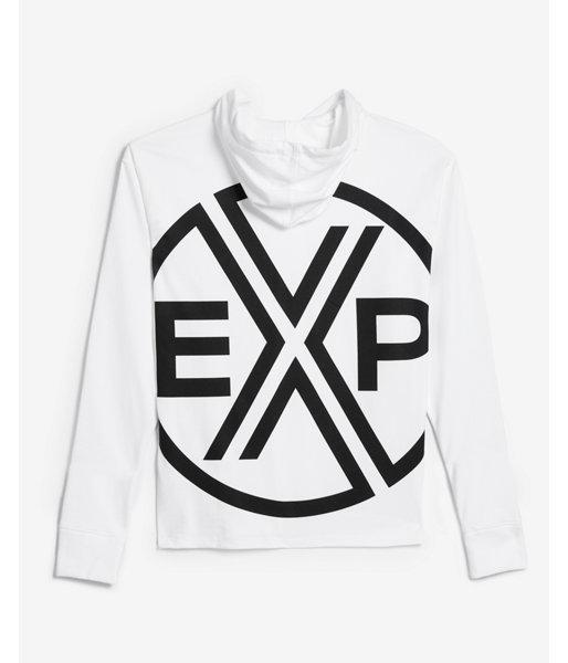 Express Mens Heavy Weight Jersey Exp Graphic Hoodie