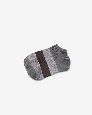 Express Mens Set Of 3 Color Block Space Dyed Athletic