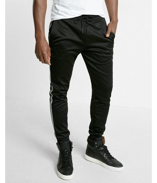 Express Mens Side Stripe Jogger Pant