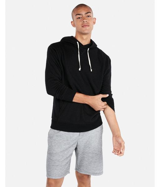 Express Mens Exp Weekend Drop Shoulder Popover Hoodie