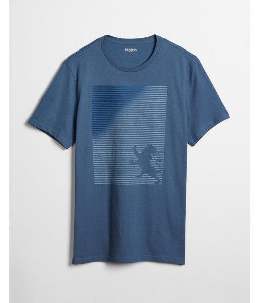 Express Mens Fadeaway Lion Graphic Tee