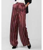 Express Womens Petite Mid Rise Striped Wide Leg Dress Pants