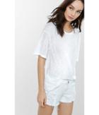 Express Women's Tees Sheer Slub Express One Eleven Tee