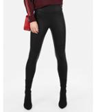 Express Womens High Waisted Snake Print Stretch
