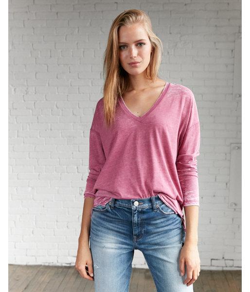 Express Womens Burnout Oversized Tunic Tee