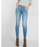 Express Womens Light Wash Mid-rise Jean