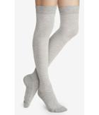 Express Women's Socks Chevron With Contrast Welt Over The Knee