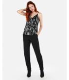 Express Womens Geometric Print Downtown Cami