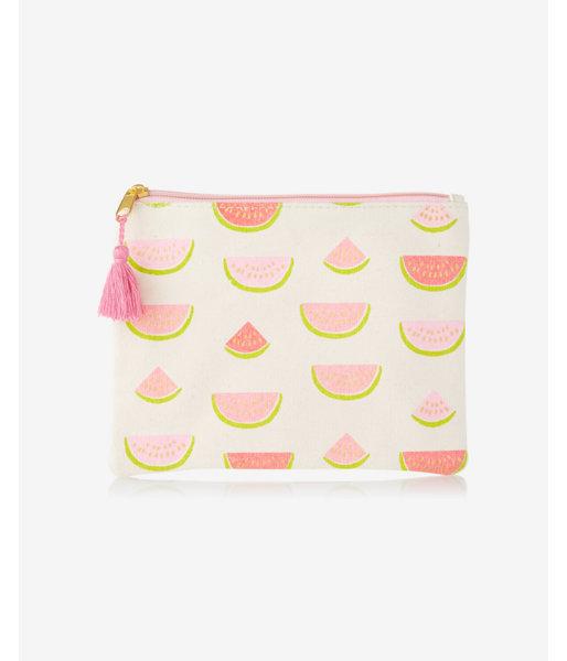 Express Womens Slant Watermelon Pouch