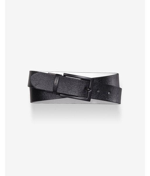 Express Mens 2-in-1 Reversible Prong Buckle Belt