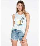 Express Womens Express One Eleven Vacay All Day Graphic Tank