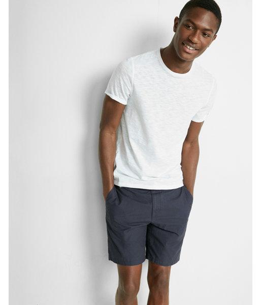 Express Slub Crew Neck Cotton Tee