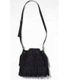 Express Women's Bags Fringed Drawstring Bucket Bag