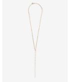 Express Womens Disc Chain Y-neck Necklace