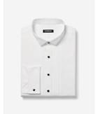 Express Mens Slim Pleated Half Bib Tuxedo