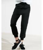 Express High Waisted Side Stripe Sash Waist Jogger Pant