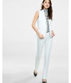 Express Womens Low Rise Barely Boot Columnist Pant