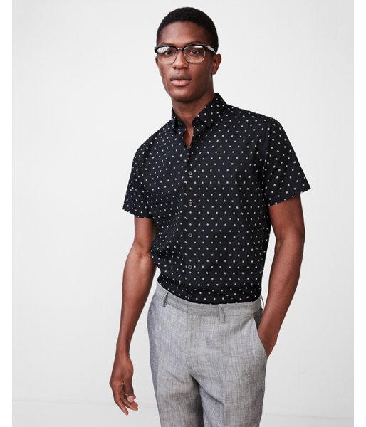 Express Mens Dot Print Short
