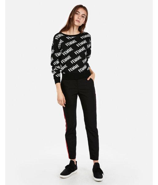 Express Womens Femme Pullover